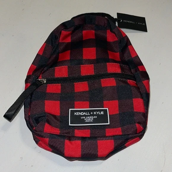 Kendall & Kylie | Bags | Kendall Kylie Mini Red Black Plaid 